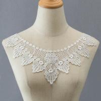 ราคา อุปกรณ์เสริมขอบลูกไม้ปกเสื้อ DIY ทำด้วยมือปกคอเสื้อปลอมขอบลูกไม้ฉลุลายแบบละลายน้ำได้ปกคอเสื้อปลอมสำหรับตกแต่งเสื้อไหมพรมแมทช์ลุคง่าย (7019110352)