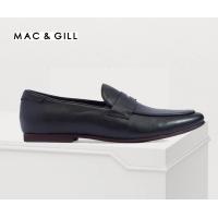 ราคา Mac Gill รองเท้าผู้ชายหนังแท้แบบโลฟเฟอร์ Mac Gill ANDY Leather Loafer in Black Premium Shoes (2459340968)