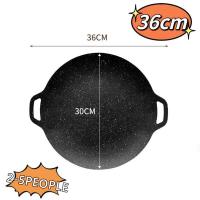 ราคา กระทะย่างย่างแบบเกาหลีกระทะย่างหมูสามชั้นแบบไม่ติดกระทะกระทะกระทะเตาแม่เหล็กไฟฟ้าแบบใช้แก๊สถาดย่างบาร์บีคิว (21170862528)