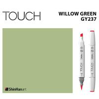 ราคา TOUCH TWIN BRUSH MARKER GY237 WILLOW GREEN มาร์คเกอร์หัวพู่กัน หัวตัดขนาดกลาง รหัส GY237 WILLOW GREEN แบรนด์ TOUCH จากประเทศเกาหลี (8052010812)