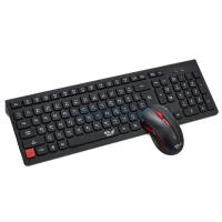 ราคา MD TECH Keyboard 2in1 Wireless K7 M199 Black (418344326)
