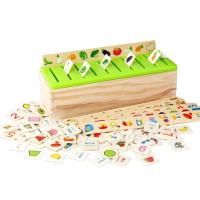 ราคา Wooden Shape Sorter Toy Montessori Shape Pattern Match Toy Montessori Toys Early Educational Shape Pattern Cognitive Toys for Boys and Girls favorable (20576817666)