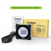 ราคา อิเล็กทรอนิกส์ดิจิตอลอินคลีโนมิเตอร์4ยูนิตสลับ IP54กันน้ำได้โปรแทรคเตอร์วัดมุม2เลเซอร์แบ็คไลท์ LCD แม่เหล็กแรงสูง (19971531644)