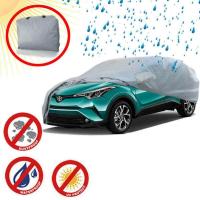 ราคา ผ้าคลุมรถยนต์ กันฝน กันแดด รุ่น โตโยต้า ซี เอชอาร์ TOYOTA C HR ปี 2018 2019 1 ผืน สีเงิน (7428036508)