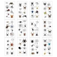 ราคา แผลปลอมฮาโลวีน แทททู halloween แทททูวันฮาโลวีน แผลปลอมฮาโลวีน แทททู แทททูวันฮาโลวีน แทททู สติ๊กเกอร์ เท่ๆ อะนิเมะพัดลมติดรอยสักปลอมแบบทำมือลายสติกเกอร์ศิลปะร่างกายแมงมุมแผ่นรอยสักชั่วคราวรอยสักรูปแผลแ