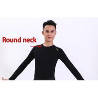 ราคา แขนยาวเต้นรำสมัยใหม่สำหรับผู้ชายเสื้อเชิ้ตลีลาศละตินเสื้อผ้าละตินมาตรฐานแห่งชาติคอกลมเสื้อผ้าฝึกซ้อมสำหรับผู้ใหญ่ (19256625260)