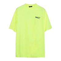 ราคา FRED PERRY ปารีสเสื้อยืดปักลายโคล่าสำหรับผู้ชายและผู้หญิงสไตล์เดียวกันผ้าฝ้ายบริสุทธิ์โบกแขนสั้นทรงหลวมลำลองไซส์ใหญ่เสื้อครึ่งแขนเสื้ออินเทรนด์ (17944540799)