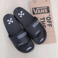 ราคา Slip On Off White Slides Slop Sandals For Men Women (15112738497)