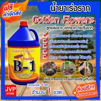 ราคา มีให้เลือก จำนวน 1 6 ขวด วิตามิน บี 1 ขนาด 4 ลิตร น้ำยาเร่งราก Golden Flower เรียกราก B 1 แตกราก Root Booster สารเร่งราก พืชแตกรากดี กินอาหารเร็ว โตไว (10245034792)