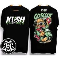 ราคา KUSH T เสื้อสำหรับชาย Carnival Series สีดำ classic COTTON kush clothing เสื้อยืดสกรีนลายแนวสตรีท เสื้อยืดคอกลมผ้าฝ้าย (16511243076)