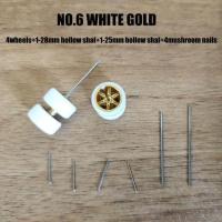 ราคา Custom 1 64 Alloy Car Hot Wheels Model Modification Hub Rubber Tires Racing Vehicle Toys Cars Upgrade Original Front Rear Tires (20078423769)