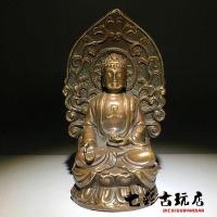 ราคา การสะสมของเก่าและของเก่ารูปปั้นบรอนซ์เก่าแก่ที่สร้างขึ้นในรัชสมัยของราชวงศ์ชิงเชียนหลงรูปปั้นพระพุทธรูปญี่ปุ่นของตกแต่งวัตถุโบราณทองเหลือง (19948507106)