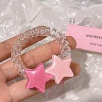 ราคา JZ ยางรัดผมรูปดาวห้าแฉกยางยืดรัดผมยางสายโทรศัพท์อุปกรณ์เสริมผม (20669133758)