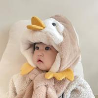 ราคา หมวกเด็กรูปทรงเพนกวินการ์ตูนขนแกะสองชั้นเนื้อนุ่มรักษาความอบอุ่นหมวกฤดูหนาวผ้ากำมะหยี่สำหรับกลางแจ้ง (20478339398)