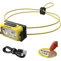 ราคา ไฟส่องทางติดศรีษะสำหรับนักวิ่ง NU21 Nitecore น้ำหนักเบา360ลูเมน USB C ชาร์จใหม่ได้พร้อมสีขาว LED สีแดงและสติกเกอร์ (19767747599)