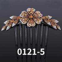ราคา Fashion Korean version of the rhinestone flower insert comb (19320500309)