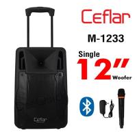 ราคา CEFLAR ตู้ลำโพง บลูทูธ 12นิ้ว M 1233 (523408806)