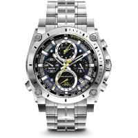 ราคา Bulova Precisionist Chronograph Mens Watch Silver Tone (16961028603)