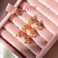 ราคา The Lucy Lyra star earrings (21247832110)