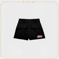 ราคา Kloset Kloset High Waist Shorts With Pockets AW20 P002 เสื้อผ้าแฟชั่น เสื้อผ้าผู้หญิง กางเกงแฟชั่น กางเกงขาสั้น กางเกงพื้น (12861359761)
