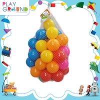 ราคา Playground บอลปลอดสาร ลูกบอลปลอดสารพิษ 50 ลูก บอลลูกใหญ่ ขนาด 8 ซม คละสี Multi colored balls บอลหลากสี ลูกบอลเด็ก (1309864587)