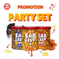 ราคา ENDLESSPOP ป็อปคอร์นโฮมเมดคละรส 1 คาราเมลผสมถั่ว 2 ชีสผสมถั่ว 3 โอริโอ้ ทั้งหมด 3 กระปุก (20910750547)