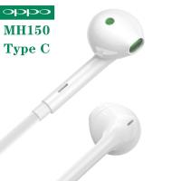ราคา OPPO MH150ประเภท C หูฟังชนิดใส่ในหูมีไมโครโฟนในตัวแบบมีสายควบคุมชุดหูฟังสเตอริโอสำหรับออปโป้ไฟนด์ X3 R17 R15 R11 Pro A93 (8258656496)