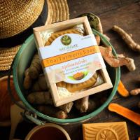 ราคา เนเจอร์ไลฟ์เฮิร์บ สบู่สูตรลับ Nature Life Herb สบู่ขมิ้นผสมน้ำผึ้ง Thai Tumeric Soap เนเจอร์ไลฟ์เฮิร์บ naturelifeherb (2824006270)