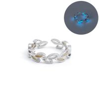 ราคา ILOVEDIY อเนกประสงค์ย้อนยุคใบแหวนคู่เรืองแสงที่สร้างสรรค์กิ่งใบกิ่งแหวนทองแดงหิน Hao (20767001343)