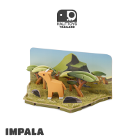 ราคา HALFTOYS ฮาล์ฟทอยส์ Half Animal Impala Diorama ของเล่นเสริมพัฒนาการเด็ก 3 ขวบขึ้นไป (20692994777)