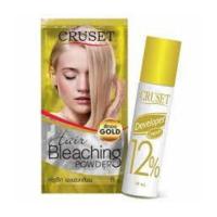 ราคา ครูเซ็ท ครีมฟอกสีผม กัดสีผม ก่อนทำสี 15 กรัม Cruset Hair Bleaching Powder 15g (18454060694)