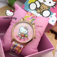 ราคา นาฬิกาHello Kitty นาฬิกาข้อมือเด็กผู้หญิงลายการ์ตูนสุดน่ารักหวานละมุนนาฬิกานักเรียนหญิงเด็กสาว สีชมพู นาฬิกาเด็กการ์ตูนแมวคิตตี้ (19169123525)