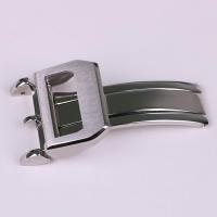 ราคา suitable for IWC Creeping Portuguese buckle pilot Portofino butterfly buckle folding buckle strap buckle 18mm buckle (19627948841)