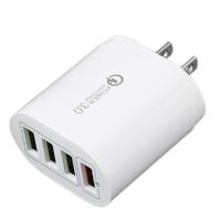 ราคา 1 Piece USB Charger Quick Charge Fast Charge 6A Charger for Huawei Xiaomi Black EU Plug (19763377092)