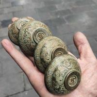 ราคา สำริดโบราณโบราณทองแดงบริสุทธิ์ Fulushouxi ถ้วยชาถ้วยชาห่อเยื่อกระดาษลัทธิเต๋าเก่าอุปกรณ์ตกแต่งงานฝีมือสำหรับพิธีชาใช้ในบ้าน (19994274659)