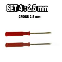 ราคา avionshop 2 ชิ้น ชุดไขควงเล็ก ไขควงปากแบน ปากแฉก ไขควงเล็ก ไขควงแบบพกพา ชุดไขควงโทรศัพท์ ไขควงนาฬิกา (14528561793)