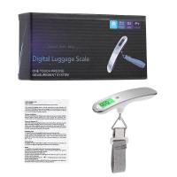 ราคา Portable LCD Digital Hanging Scale Luggage Suitcase Baggage Weight Travel Scales with Belt for Electronic Weight Tool 50kg 110lb (20360173444)
