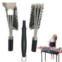 ราคา Grill Brush And Scraper Replaceable Grill Scraper Stainless Steel Multifunctional Grill Cleaner For Outdoor Grill BBQ Grill Accessories For Grill Cleaning stunning (20483586318)