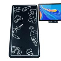 ราคา Desk Phone Stand Cellphone Stand Phone Holder Stand PU Leather Adjustable Desktop Phone Holder Foldable Mobile Cell Phone Stand beneficial (20680476049)