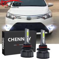 ราคา สำหรับ TOYOTA VIOS NCP150 2013 2014 2015 2016 2017 2018 6000K Combo LED ด้านหน้าหมอกชุดไฟตัดหมอกหลอดไฟ 1คู่ (16187671413)