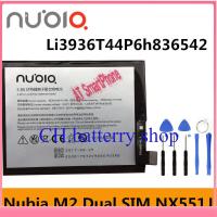 ราคา แบตเตอรี่ แท้ Li3936T44P6h836542 ZTE Nubia M2 Nubia M2 Dual SIMnubia M2 Dual SIM TD LTE NX551J 3630MAh (16391643090)