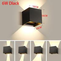 ราคา LED โคมไฟติดผนัง กันน้ำ ไฟติดผนัง ภายใน ติดผนัง นอกบ้าน สวน สำหรับใช้ในบ้าน ไฟตกแต่ง โคมไฟ (21173777856)