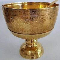 ราคา ขันพาน 9 นิ้วตอกลาย รุ่นพิเศษ ก้นขันคลาสสิค 9 นิ้วพร้อมทัพพี (7795810580)