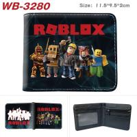 ราคา กระเป๋าสตางค์ หนัง PU ใบสั้น ลายการ์ตูน Roblox ขนาดเล็ก เหมาะกับของขวัญ สําหรับเด็ก (19727646818)