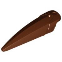 ราคา Lego part ชิ้นส่วนเลโก้ No 15362 Hero Factory Weapon Blade Wide Curved (17889552493)