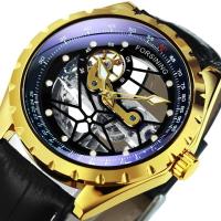 ราคา นาฬิการะบบไขลาน Tourbillon แกนค้ำเฉพาะด้านหลังสำหรับผู้ชายแฟชั่น Spide Skeleton เข็มขัดหนังแท้แบรนด์นาฬิกาข้อมือกลไกอัตโนมัติหรูหรา (19955064175)