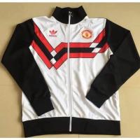 ราคา 1984 1990 2010 Manchester United pre match training suit jacket retro Soccer Jersey (19805996378)