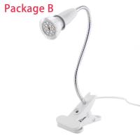 ราคา 18 LED Grow Light 360 Degrees Flexible Lamp Holder Clip Plant Flower Light For Hydroponic Indoor Plant Bulb Planter W6TH (20332383274)