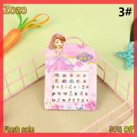 ราคา Zozo Ready Stock เจ้าหญิงแช่แข็ง Elsa Anna แต่งหน้าสติกเกอร์เล็บของเล่น Disney Snow KIDS การ์ตูนของเล่น (20395592497)