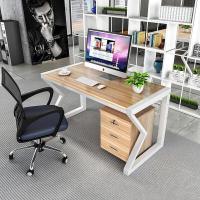 ราคา โต๊ะทํางาน โต๊ะคอมพิวเตอร์ 120cm โต๊ะทำงานไม้ โต๊ะ โต๊ะสำนักงาน OFFIEC DESK โต๊ะสำนักงาน โต๊ะเอนกประสงค์ มีเก็บเงินปลายทาง ไม่มีลิ้นชักแถม (20478348608)